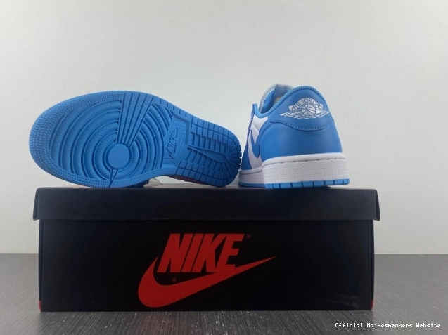 Official Maikesneakers 1 Low x UNC Air Jordan SB Nike CJ7891-401 0805